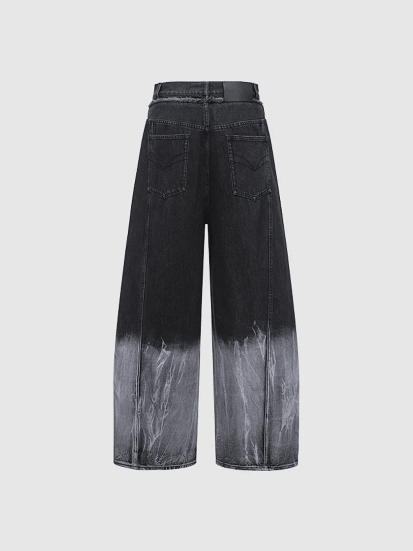 Gradient Denim Pants