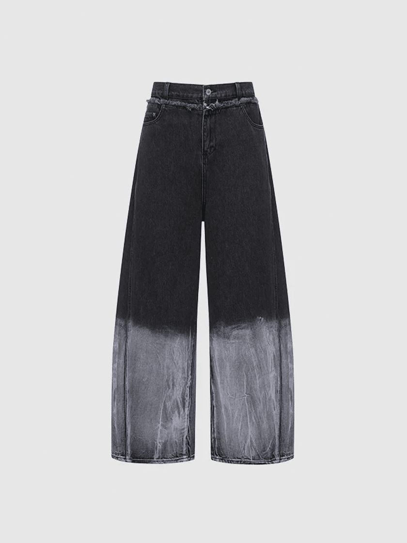 Gradient Denim Pants