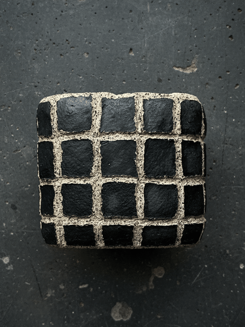 Pepper Vase Square Matte