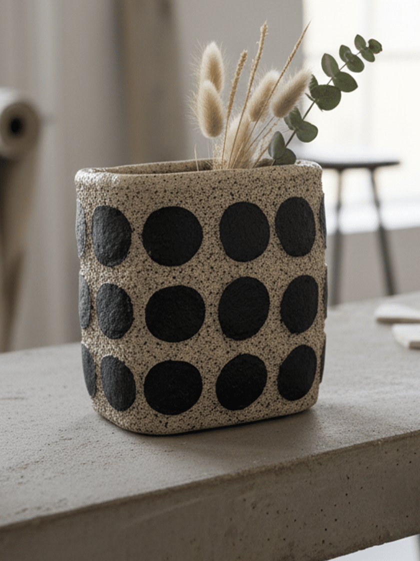Pepper Vase Circle Matte
