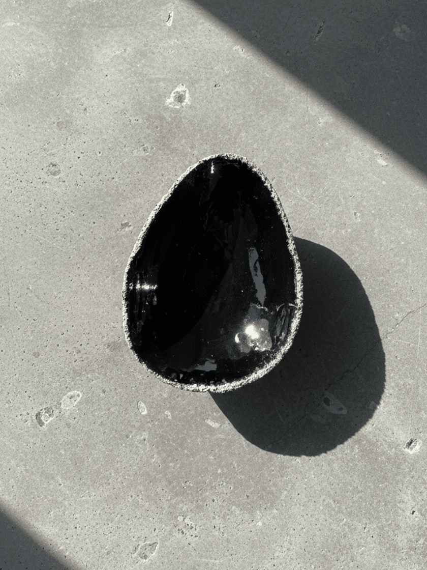Teardrop Tray Black