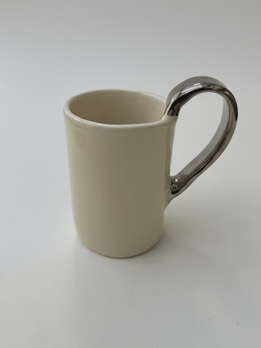 White Platinum Mug