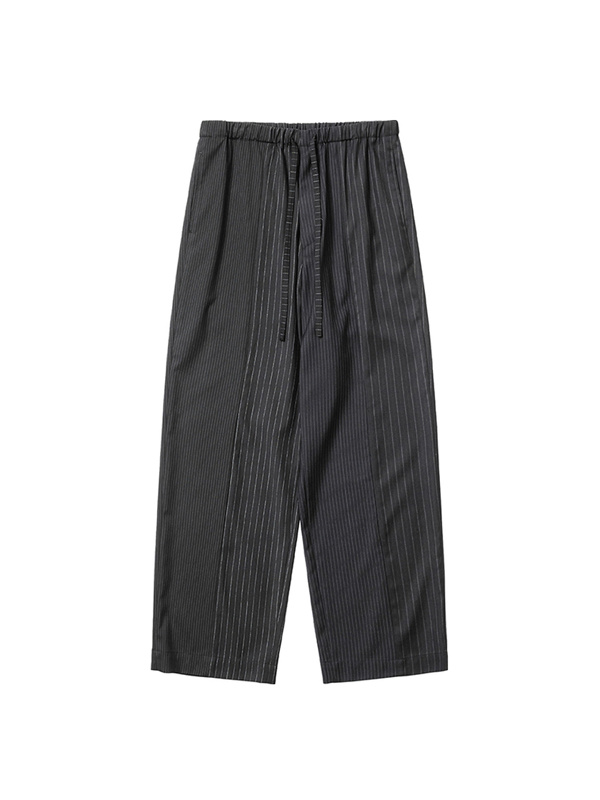 Quad Stripe Pants Black
