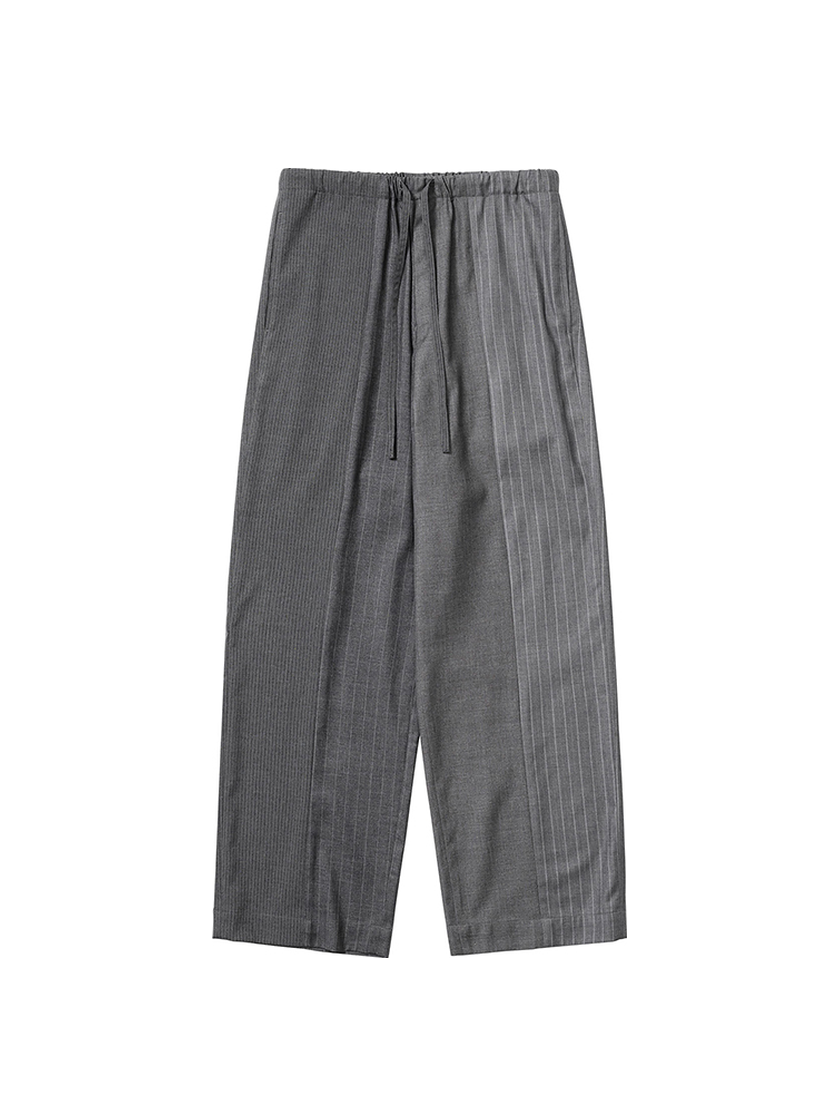 Quad Stripe Pants Gray