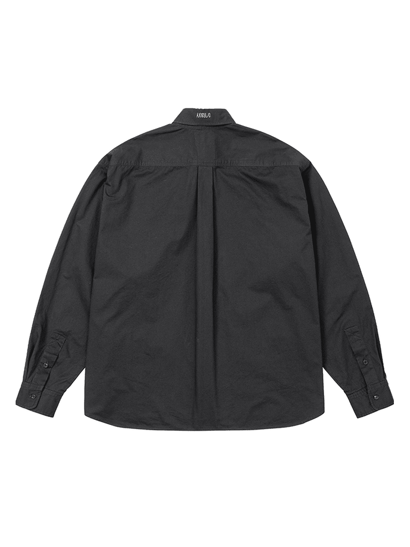 Cation Long Sleeve Utility Shirt Black