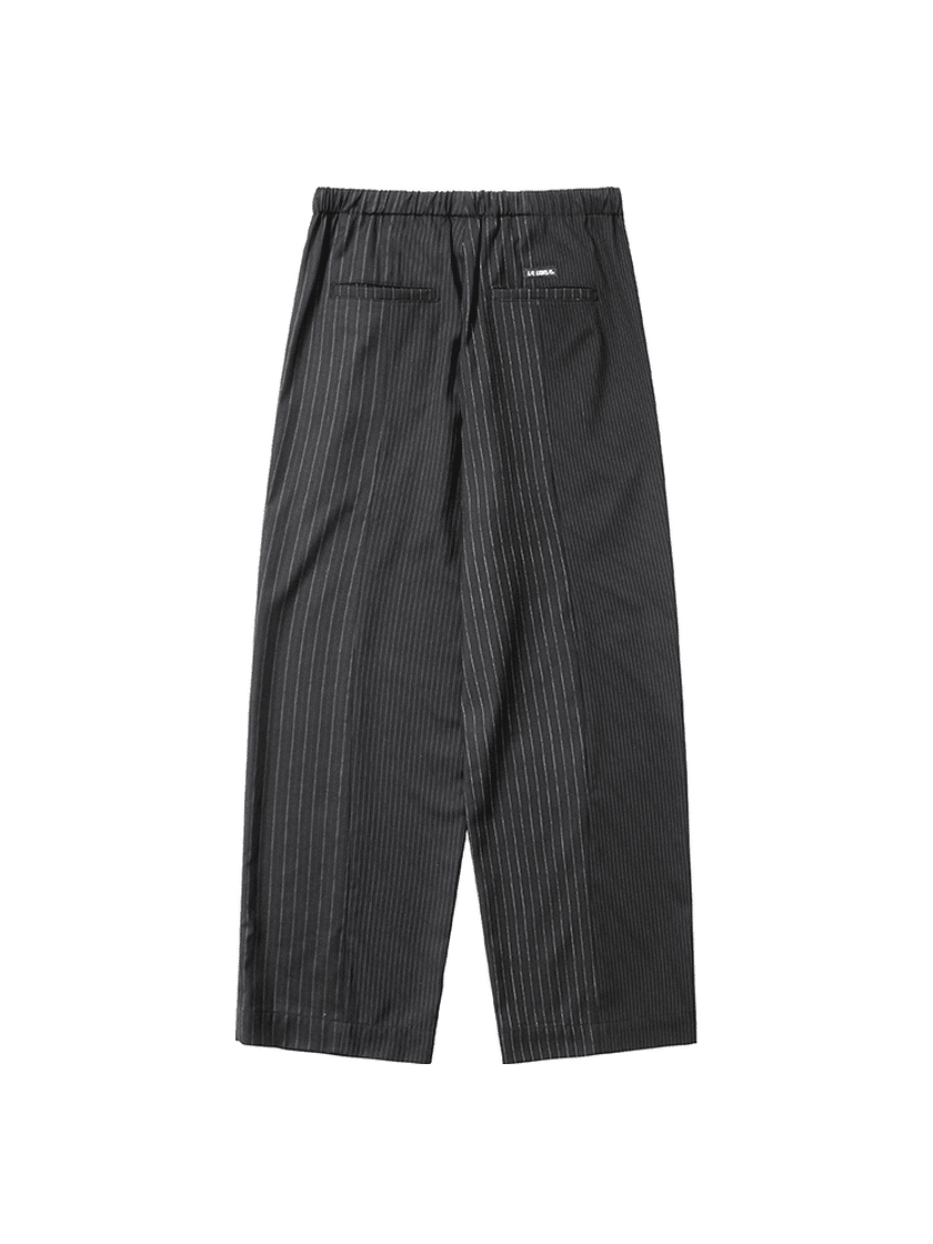 Quad Stripe Pants Black