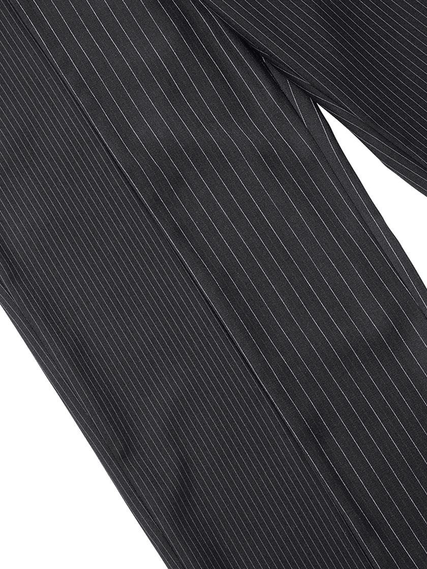 Quad Stripe Pants Black