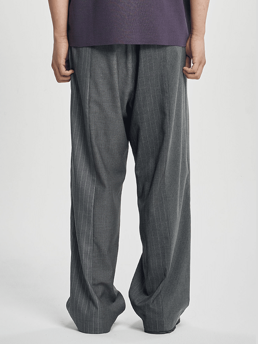 Quad Stripe Pants Gray