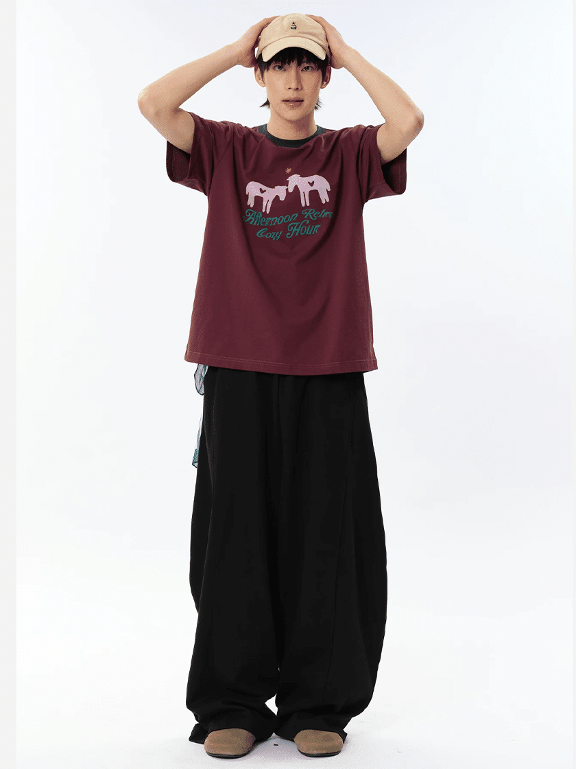 Curved Blade Sweatpants