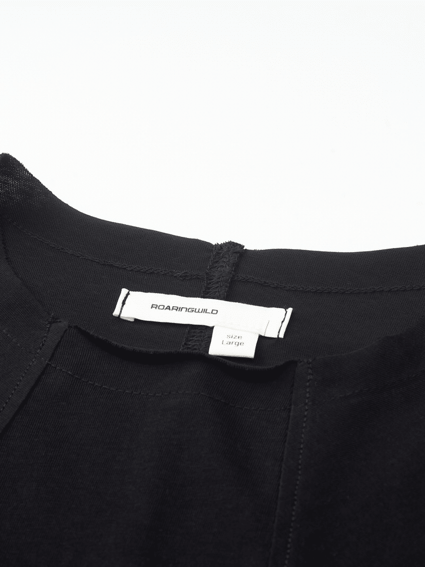 Hexagon Tee Black