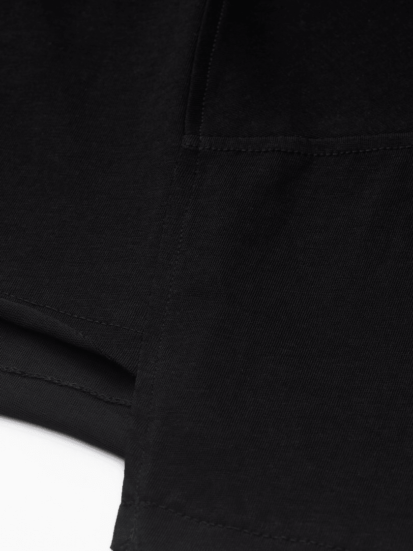 Hexagon Tee Black