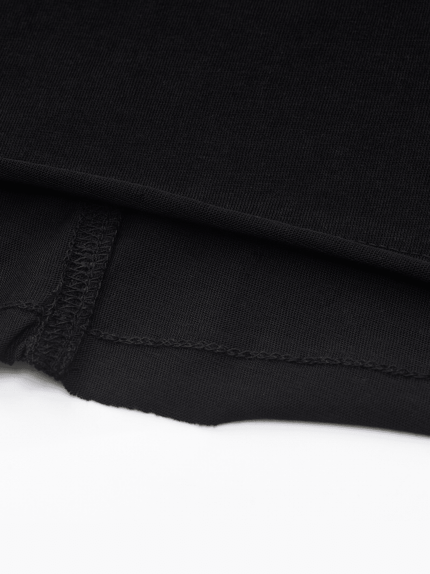 Hexagon Tee Black