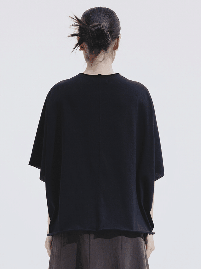 Hexagon Tee Black