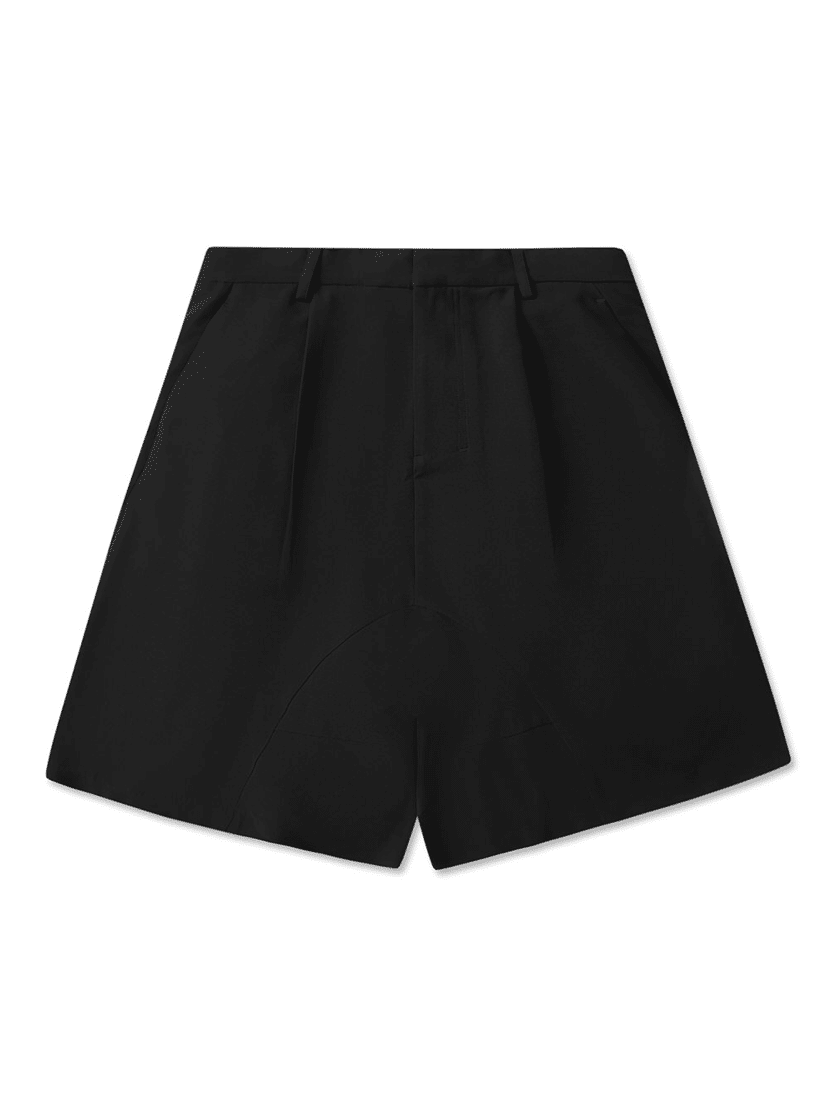 Draped Wide Shorts