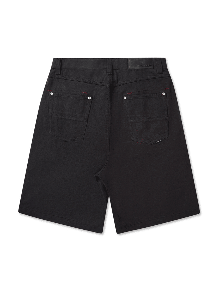 Pleated Twill Shorts