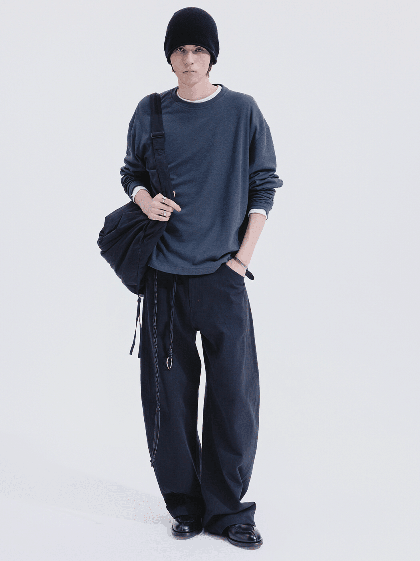 Twill Curved Pants
