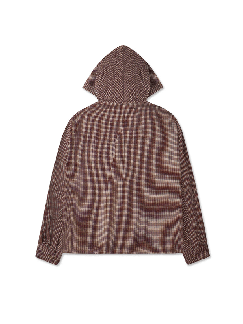 Seersucker Check Light Jacket