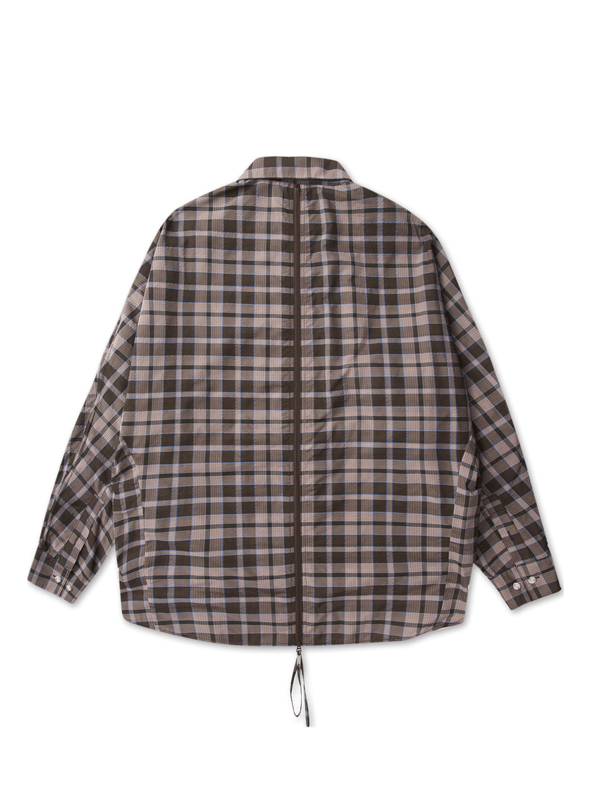 Wire Check Raglan Shirt