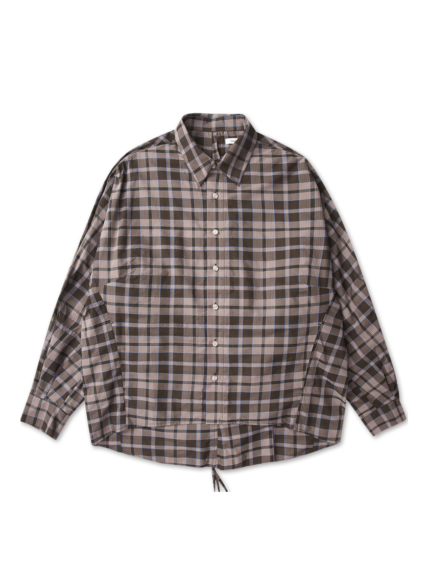 Wire Check Raglan Shirt