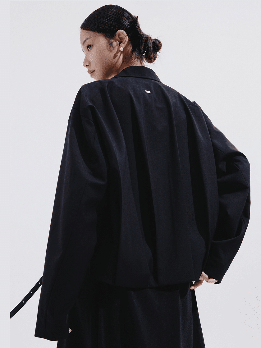 Woolen Balloon Jacket