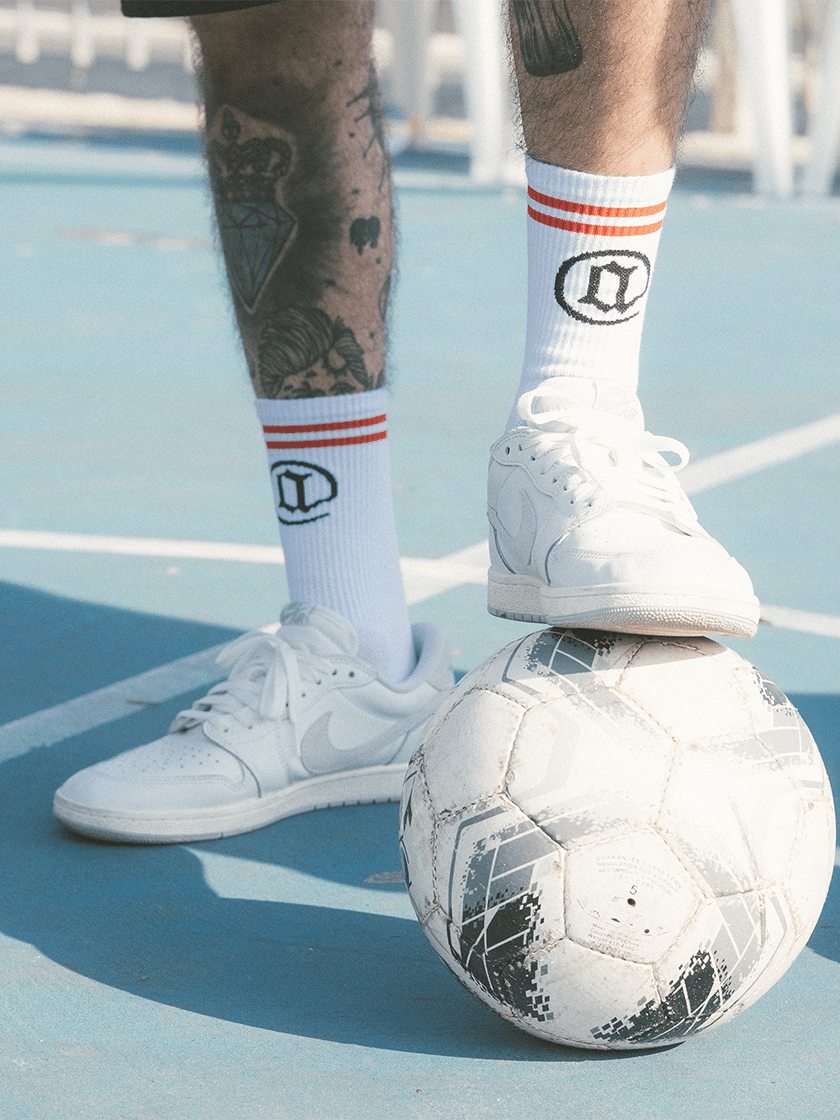 Field Socks White