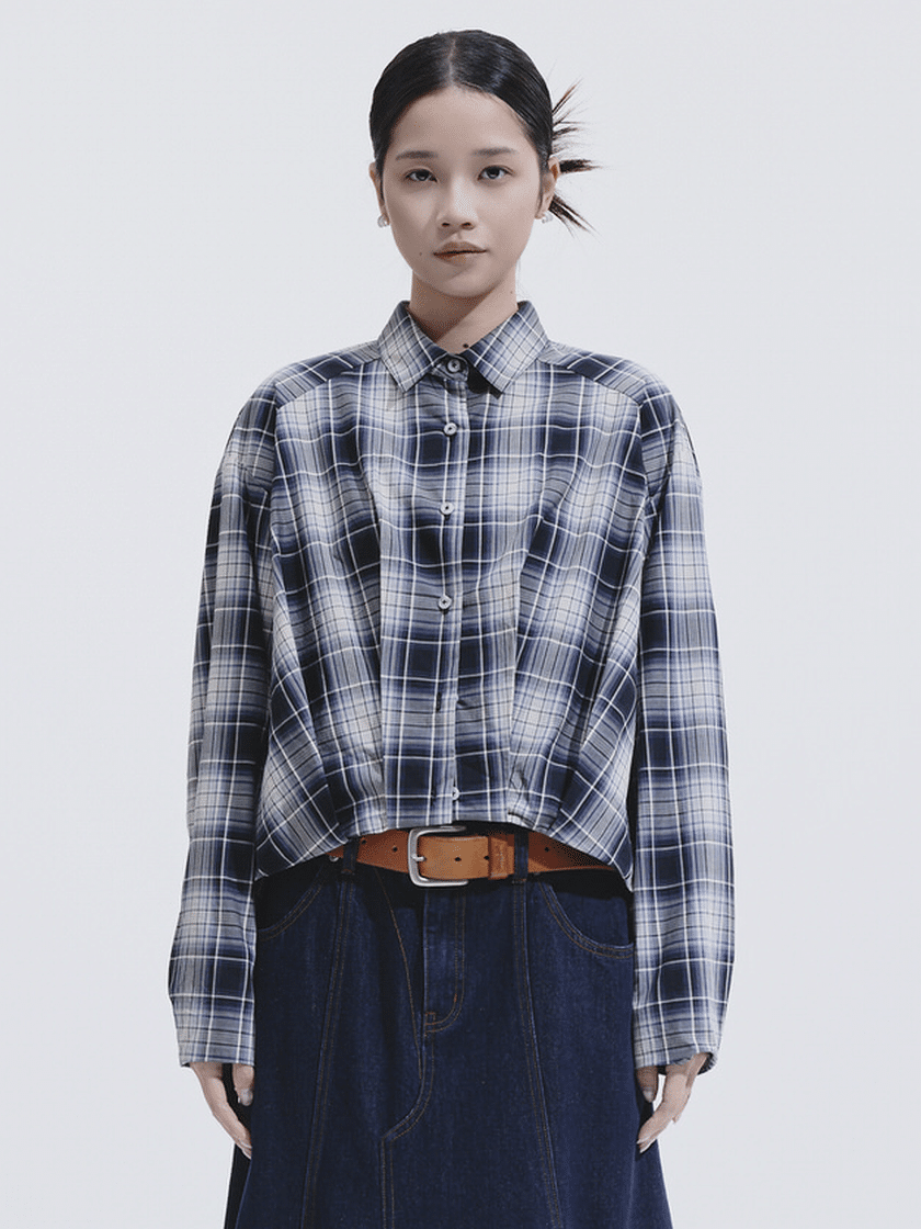 Balloon Shirt Checkered