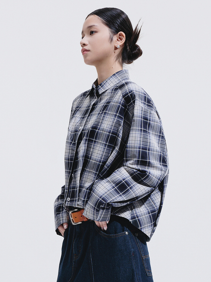 Balloon Shirt Checkered