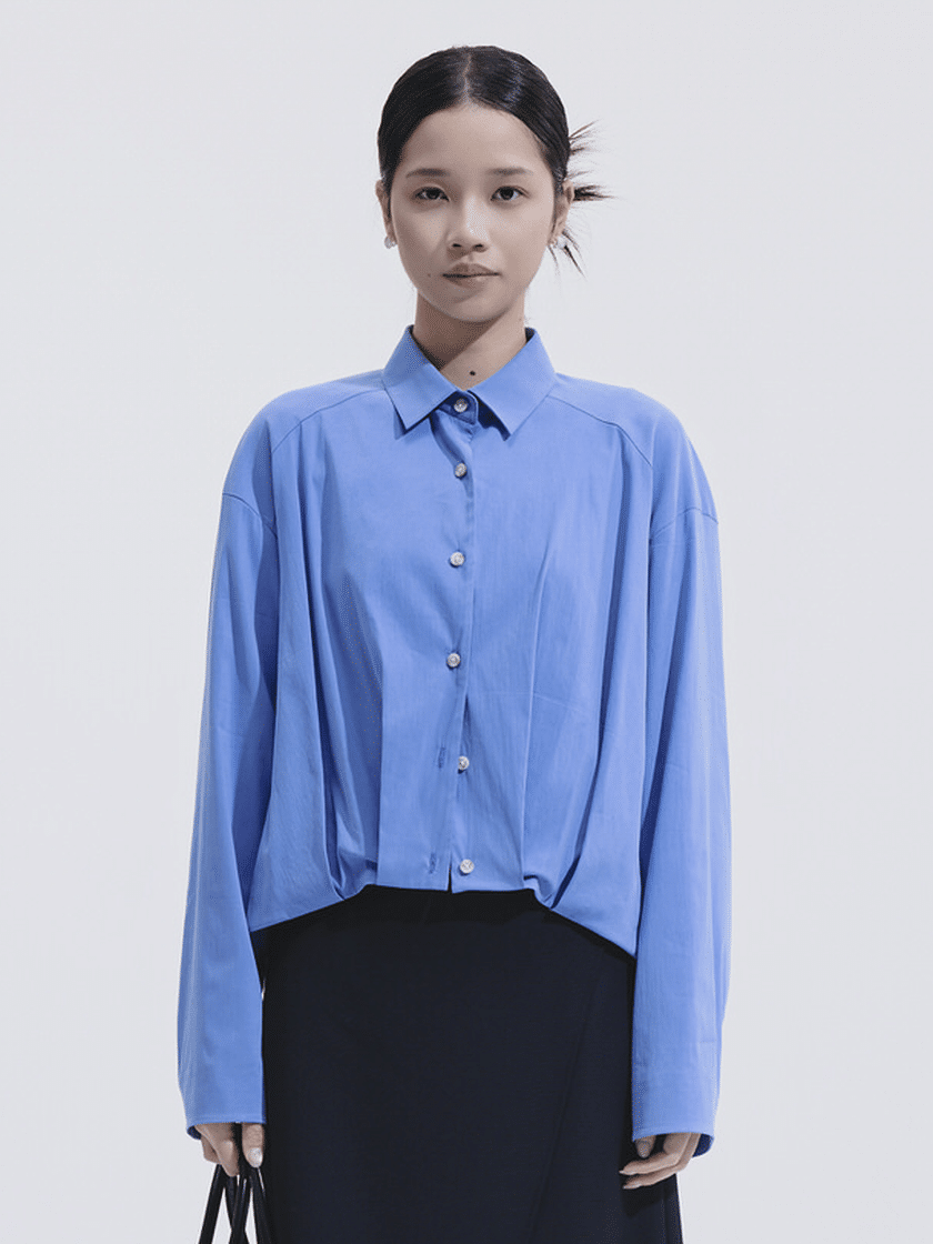 Balloon Shirt Blue