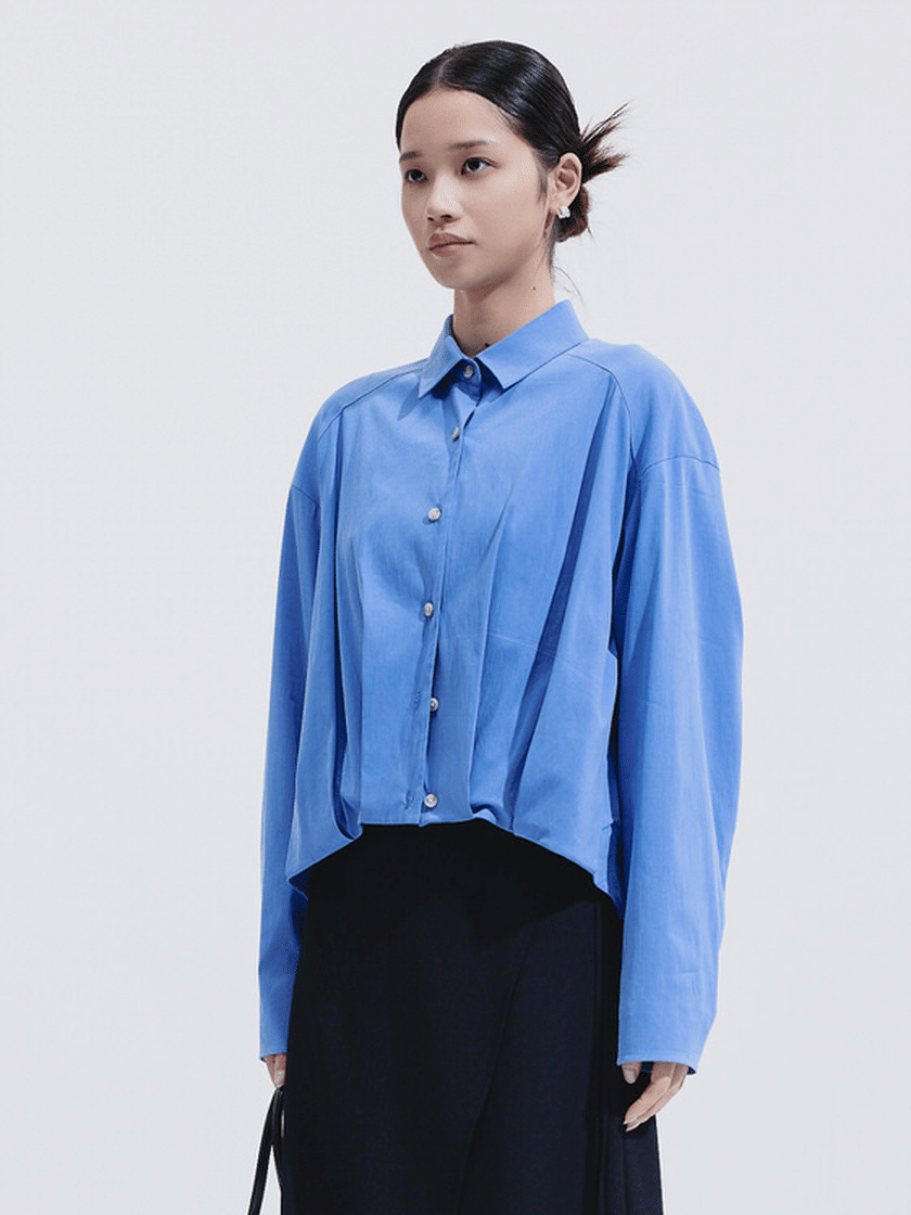 Balloon Shirt Blue