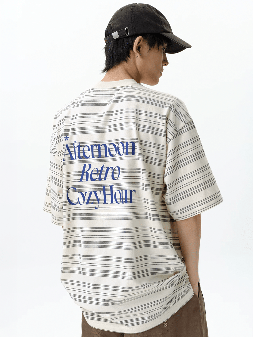 Oversized Striped Tee