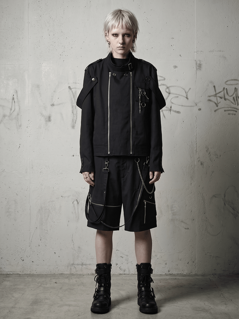 Tailored Zip Shorts