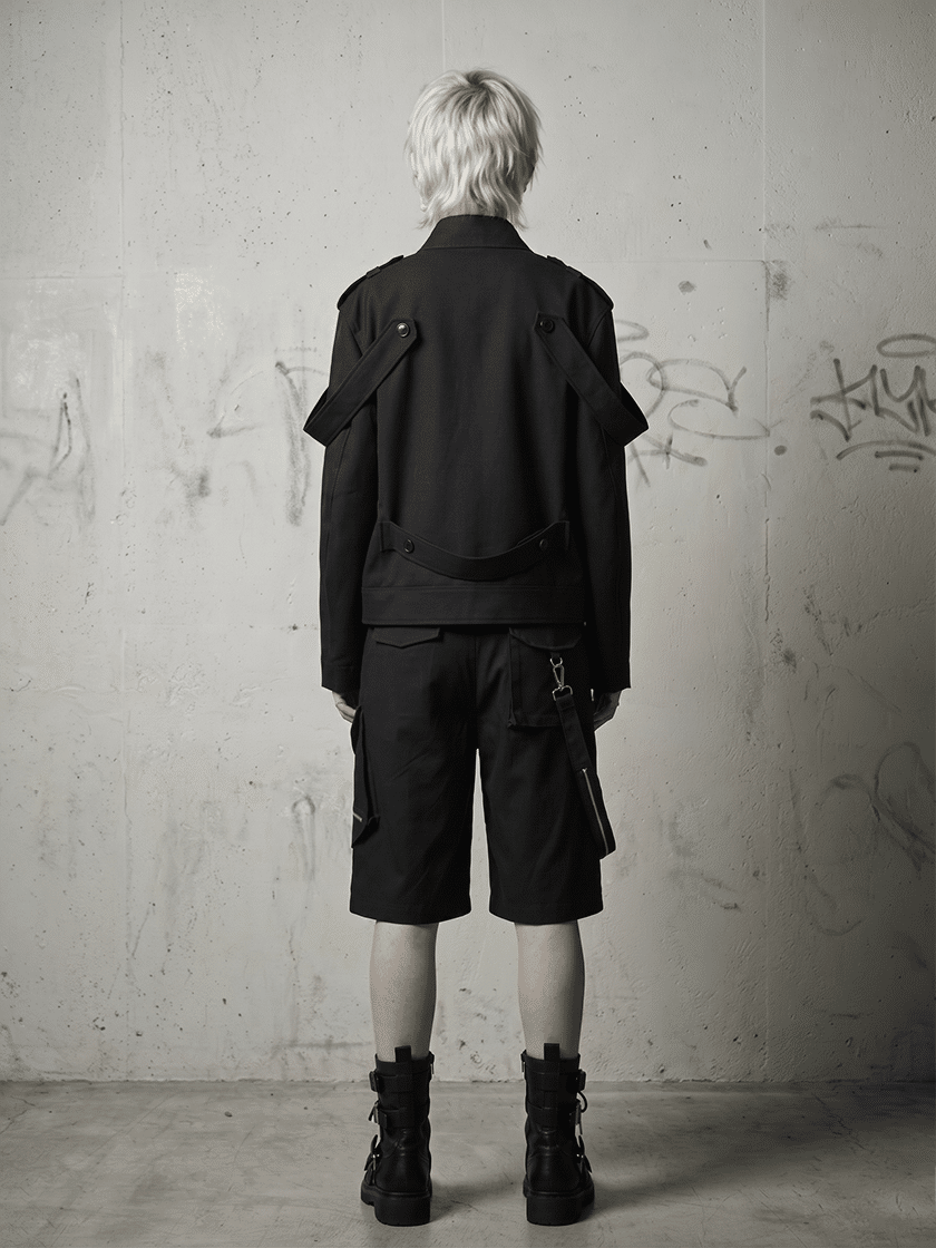 Tailored Zip Shorts