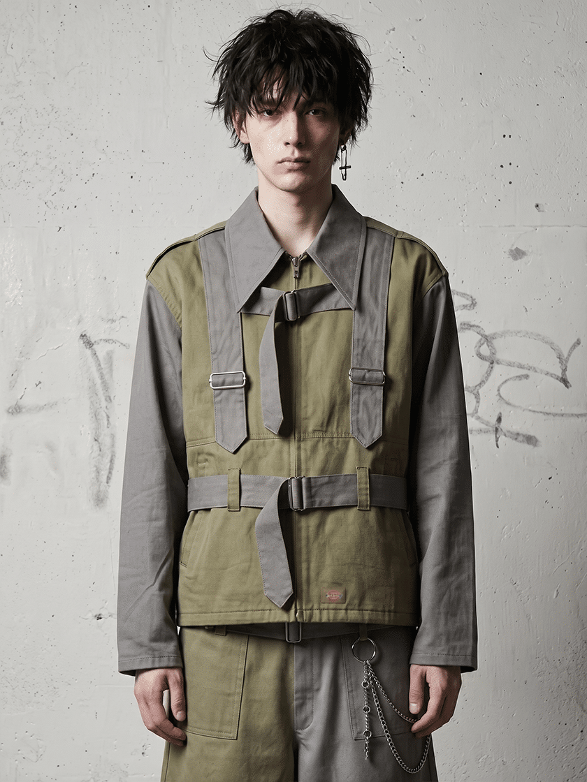 x Dickies Harness Jacket Khaki