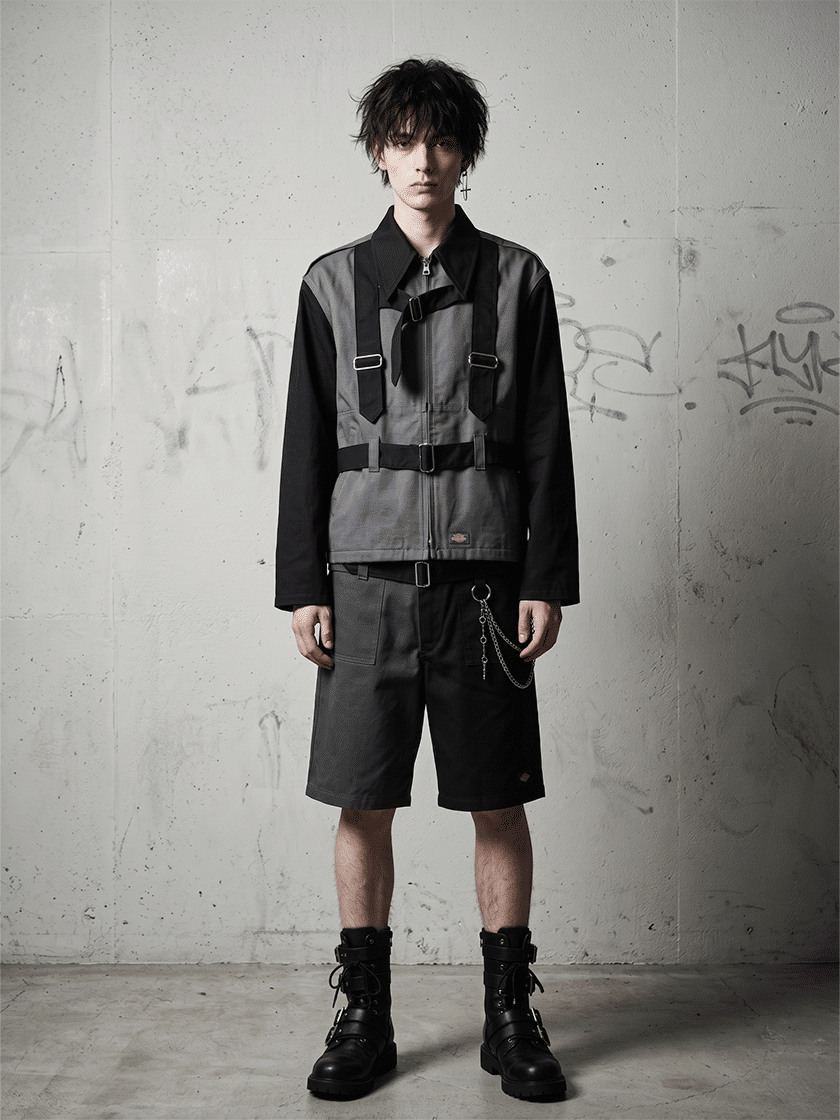 x Dickies Bondage Shorts Black