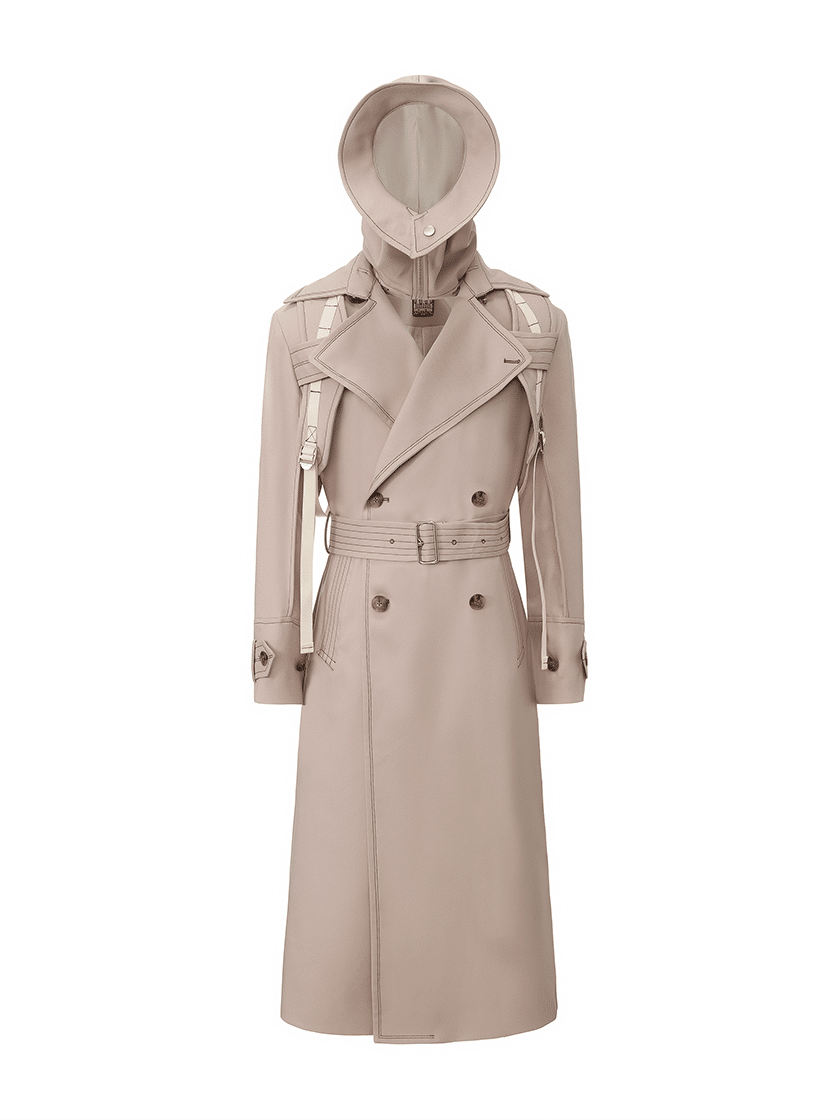 Backpack Trench Coat