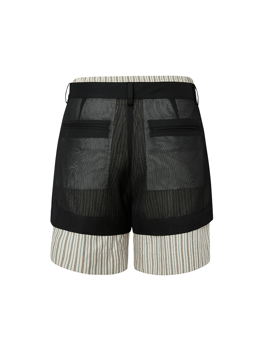 Overlay Shorts Black