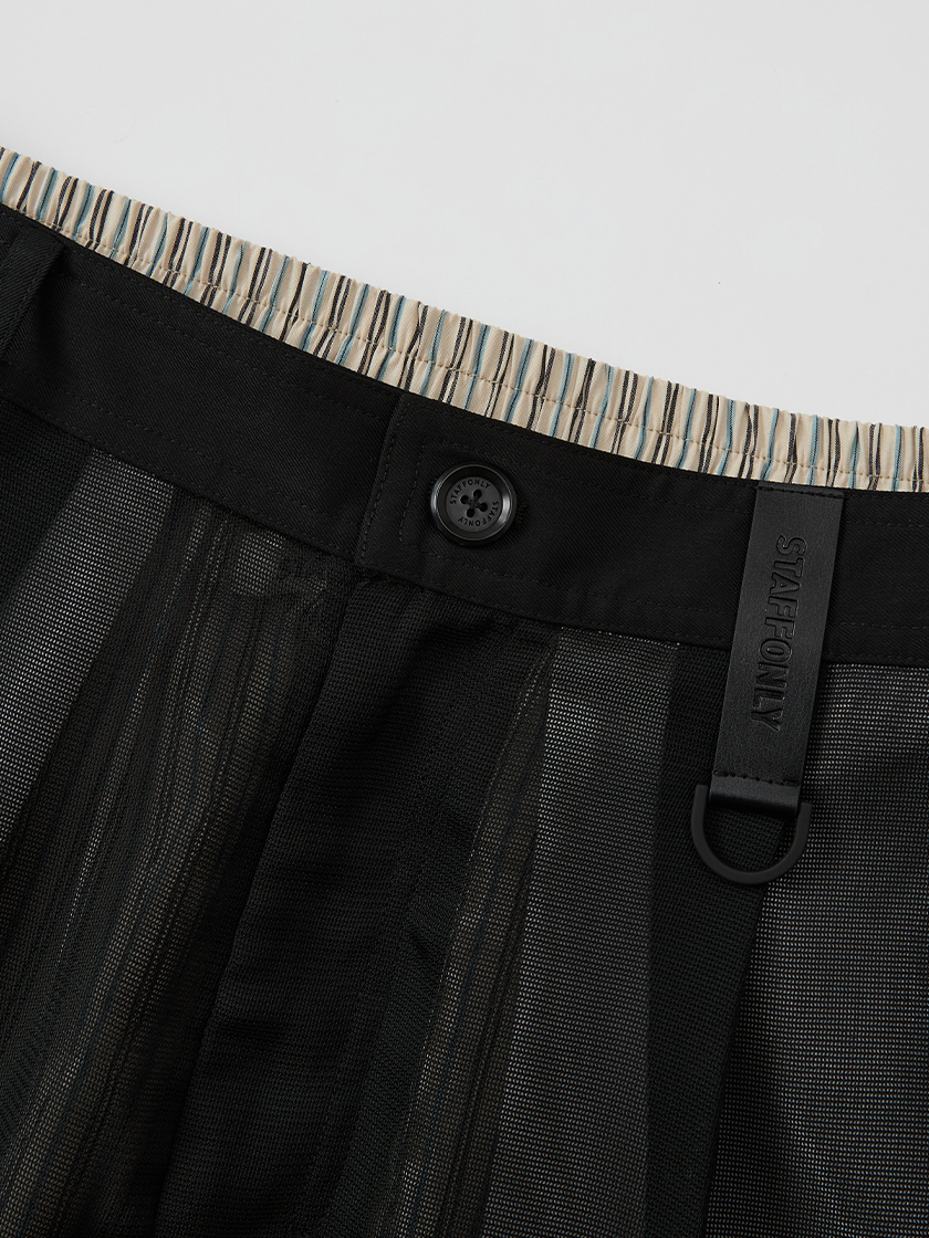 Overlay Shorts Black