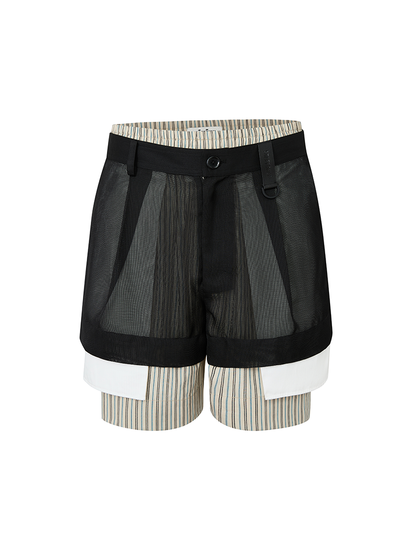 Overlay Shorts Black