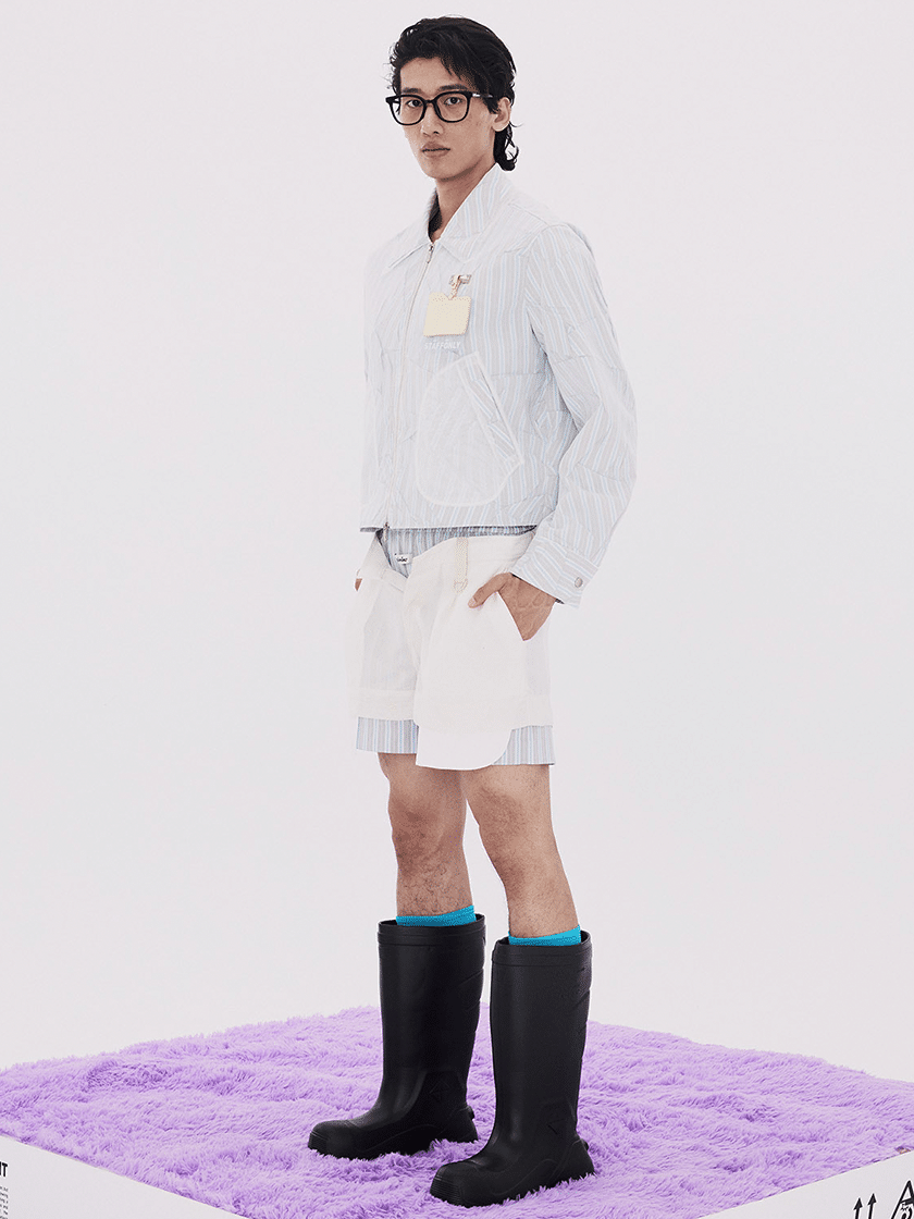 Overlay Shorts Beige
