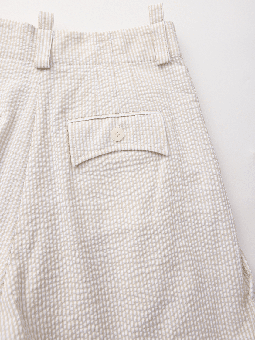 Ripple Trousers Beige