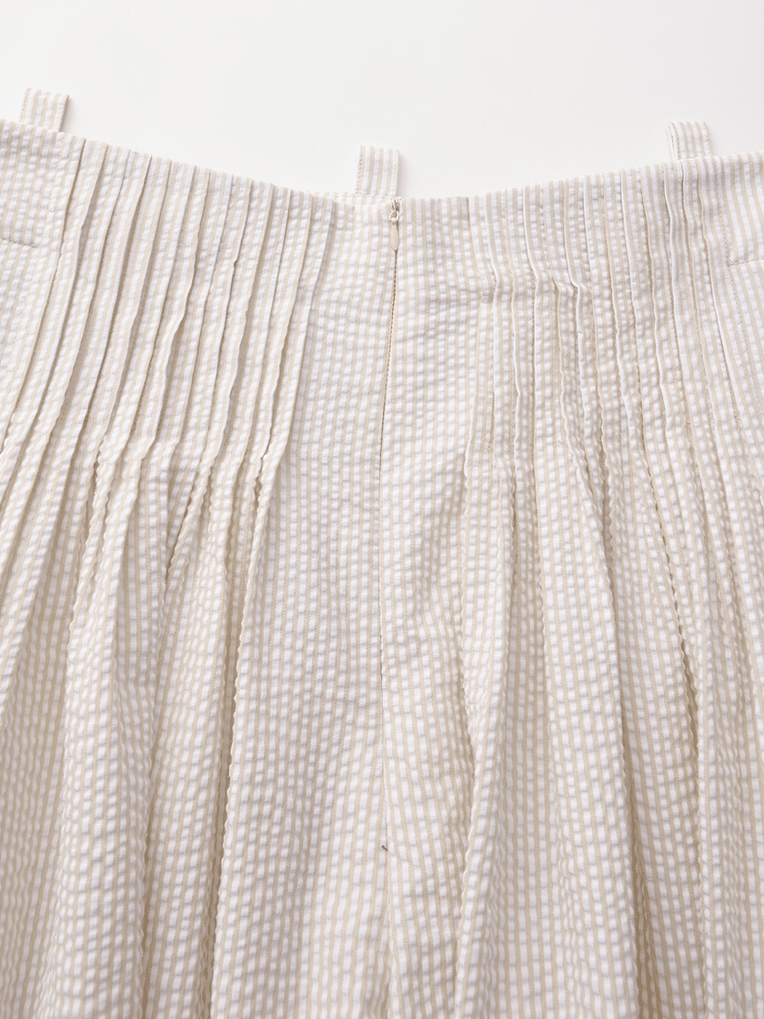 Ripple Trousers Beige