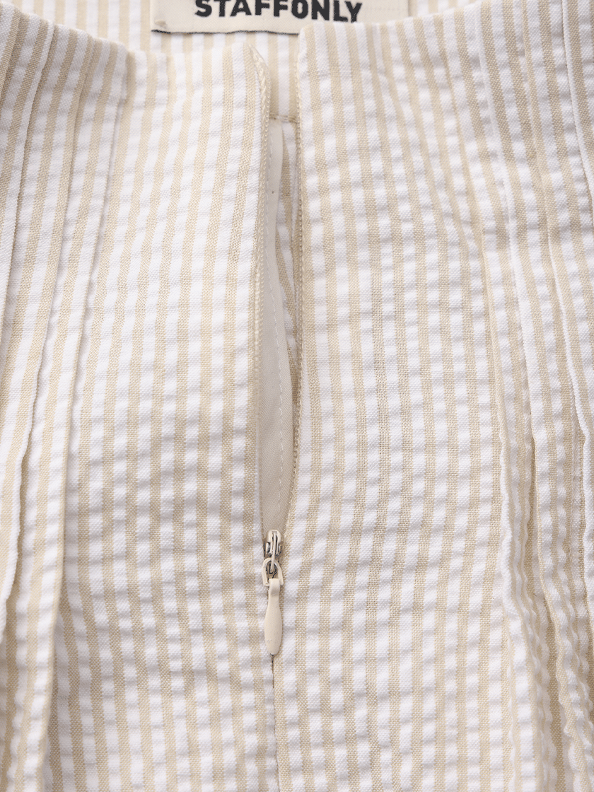 Ripple Trousers Beige