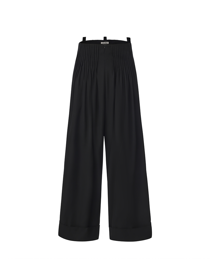 Ripple Trousers Black