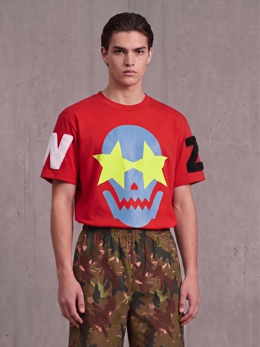 Starry Eyes Tee Red