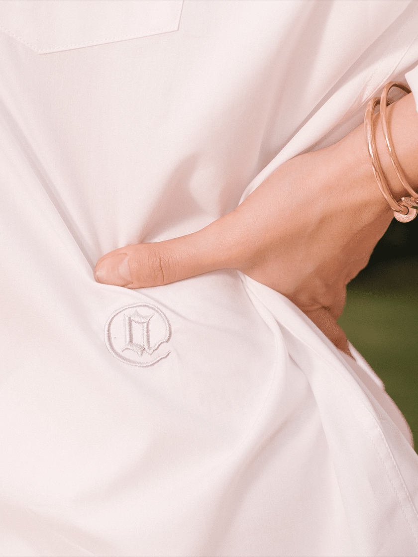 AAO Logo Shirt White