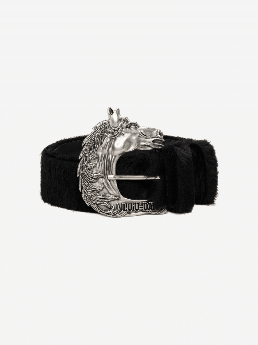 Pony Hair Cowboy Belt