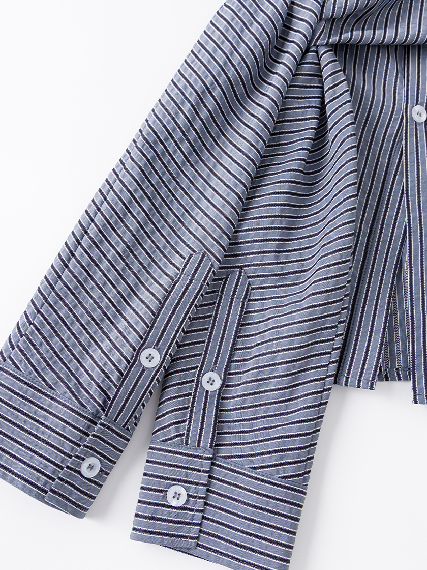 Four Sleeves Button Up Shirt