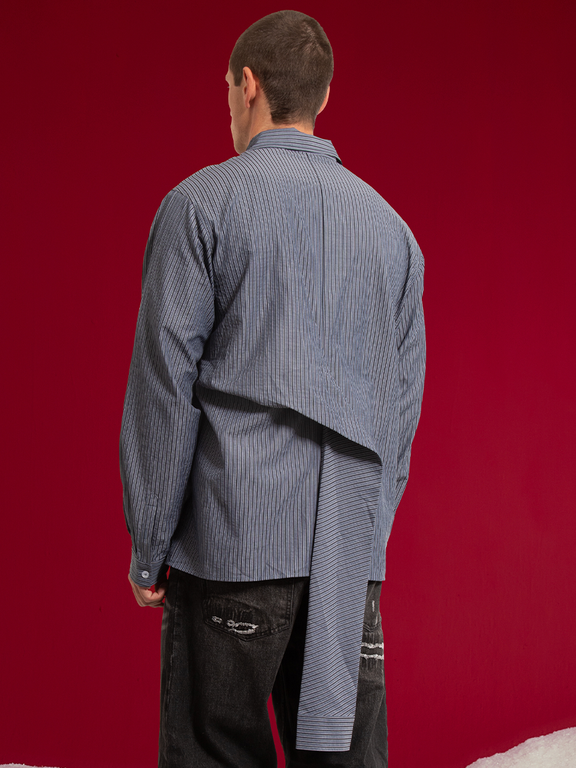 Four Sleeves Button Up Shirt