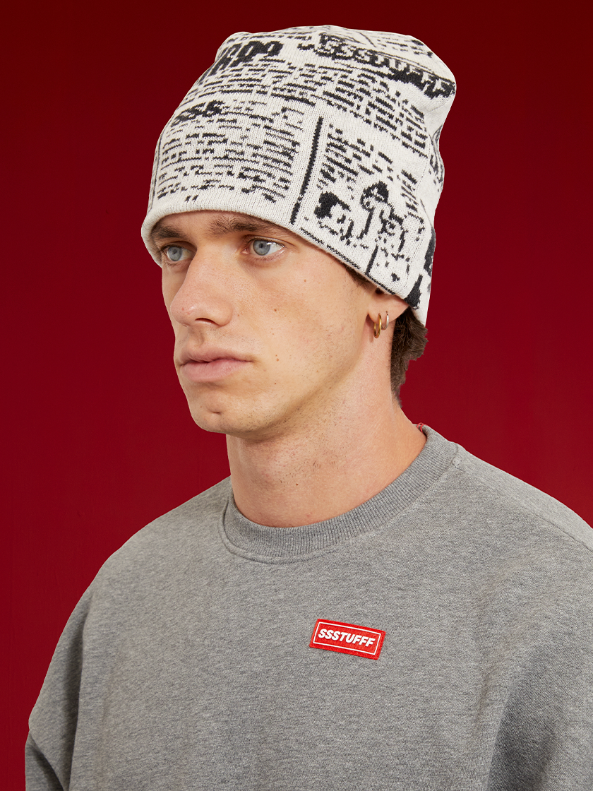 Newspaper Spy Beanie