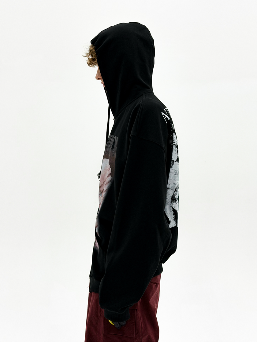 Attack On Terror Curved Zip Hoodie